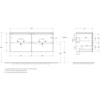  BelBagno Тумба под умывальник ETNA-1200-4C-SO-2-RW - Превью изображения №5 — Интернет-магазин Time-Shop