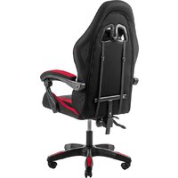 Игровое (геймерское) кресло Mio Tesoro Примо 8011 (черный/красный) - Превью изображения №4 — Интернет-магазин Time-Shop