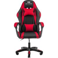 Игровое (геймерское) кресло Mio Tesoro Примо 8011 (черный/красный) - Превью изображения №2 — Интернет-магазин Time-Shop