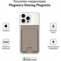 Кредитница Magssory Geotag Magnetic Latte ACL003l - Превью изображения №9 — Интернет-магазин Time-Shop