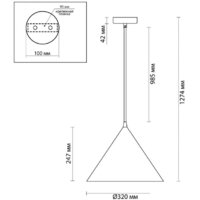 Подвесная люстра Lumion Lenny 3724/24L - Превью изображения №5 — Интернет-магазин Time-Shop