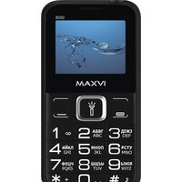 Кнопочный телефон Maxvi B200 (черный) - Превью изображения №6 — Интернет-магазин Time-Shop