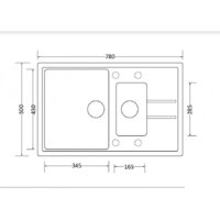 Кухонная мойка ZorG Luka 102 (слоновая кость) - Превью изображения №3 — Интернет-магазин Time-Shop