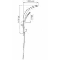 Душевая система  Ledeme L2405F - Превью изображения №2 — Интернет-магазин Time-Shop