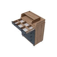 Детский комод Incanto Oskar V 800/5 PK-0004/5 (дуб/графит) - Превью изображения №10 — Интернет-магазин Time-Shop