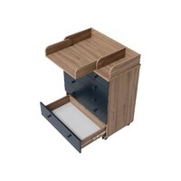 Детский комод Incanto Oskar V 800/5 PK-0004/5 (дуб/графит) - Превью изображения №9 — Интернет-магазин Time-Shop