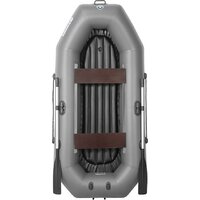 Моторно-гребная лодка Лоцман Гребная под мотор стандарт ЛС-260 ВНД (серый) - Превью изображения №2 — Интернет-магазин Time-Shop