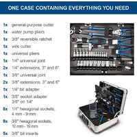 Универсальный набор инструментов Scheppach TB150 5909306900 (101 предмет) - Превью изображения №3 — Интернет-магазин Time-Shop