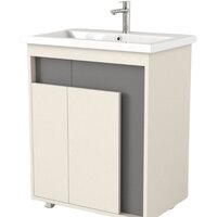 Дабер Тумба под умывальник 015 70 Т15.7.0.19 (бежевый/серый)