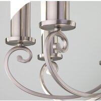 Подвесная люстра Евросвет Banci 60117/8 (никель) - Превью изображения №4 — Интернет-магазин Time-Shop