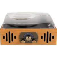 Виниловый проигрыватель Alive Audio Quattro Light Wood - Превью изображения №3 — Интернет-магазин Time-Shop