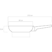 Сковорода Nadoba Andrea 727919 - Превью изображения №4 — Интернет-магазин Time-Shop