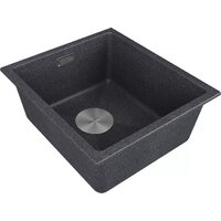 Кухонная мойка Paulmark IT-Granit Lumi 41 Uni LU41-DG (темно-серый/графит) - Превью изображения №2 — Интернет-магазин Time-Shop