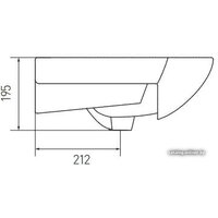 Умывальник Акватон Смайл 80 81x45 [1WH207783] - Превью изображения №3 — Интернет-магазин Time-Shop