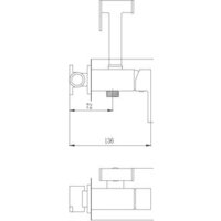 Смеситель Haiba HB5511 (хром) - Превью изображения №2 — Интернет-магазин Time-Shop