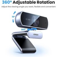 Веб-камера Ugreen CM678 15728 - Превью изображения №3 — Интернет-магазин Time-Shop