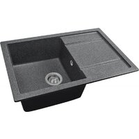 Кухонная мойка Saniteco Fama (графит) - Превью изображения №6 — Интернет-магазин Time-Shop