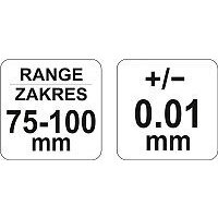 Микрометр Yato YT-72303 - Превью изображения №4 — Интернет-магазин Time-Shop