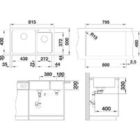 Кухонная мойка Blanco 8527130 - Превью изображения №2 — Интернет-магазин Time-Shop