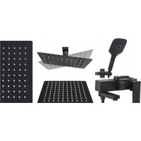 Душевая система  Rea Fort REA-P9861 (черный) - Превью изображения №3 — Интернет-магазин Time-Shop
