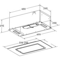 Кухонная вытяжка ZorG Santa 1060 60 S (черный) - Превью изображения №9 — Интернет-магазин Time-Shop