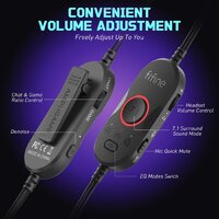 Наушники FIFINE H16 (черный) - Превью изображения №10 — Интернет-магазин Time-Shop