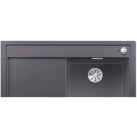 Blanco Zenar XL 6 S-F (темная скала, правая, с клапаном-автоматом)
