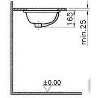 Умывальник Vitra S20 5474B003-0618 - Превью изображения №4 — Интернет-магазин Time-Shop