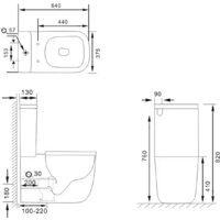Унитаз напольный Lauter Rimless 21D2203 - Превью изображения №26 — Интернет-магазин Time-Shop
