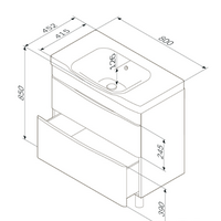  AM.PM Тумба под умывальник Like [M80FSX0802WG] - Превью изображения №2 — Интернет-магазин Time-Shop