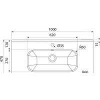  IDDIS Тумба с умывальником Edifice 100 EDI10W1i95K (белый) - Превью изображения №9 — Интернет-магазин Time-Shop