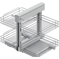 Starax Волшебный уголок выдвижной S-3067-C (левое выдвижение, хром)