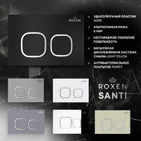 Инсталляция для унитаза Roxen StounFix Dual Fresh 830081 - Превью изображения №6 — Интернет-магазин Time-Shop