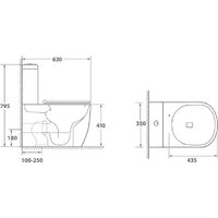 Унитаз напольный Cerutti Vince Tornado CT10373 - Превью изображения №7 — Интернет-магазин Time-Shop