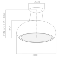 Кухонная вытяжка Elica SEASHELL IX/F/80 - Превью изображения №3 — Интернет-магазин Time-Shop