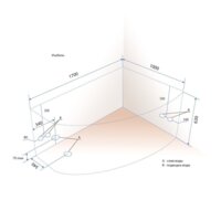 Ванна Triton Изабель 170x100L (с каркасом) - Превью изображения №8 — Интернет-магазин Time-Shop