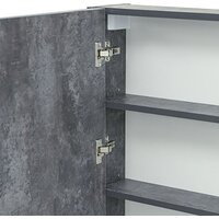  Doratiz Шкаф с зеркалом Крит 80 2711.169 (серый) - Превью изображения №2 — Интернет-магазин Time-Shop