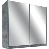 Doratiz Шкаф с зеркалом Крит 80 2711.169 (серый)