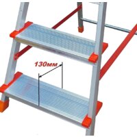 Лестница-стремянка TARKO 114107 (7 ступеней) - Превью изображения №2 — Интернет-магазин Time-Shop