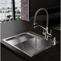 Кухонная мойка РМС MRK-5851R (с дозатором) - Превью изображения №2 — Интернет-магазин Time-Shop