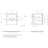  BelBagno Тумба под умывальник Kraft KRAFT-500-2C-SO-CG - Превью изображения №2 — Интернет-магазин Time-Shop