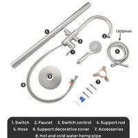 Смеситель Gappo G3099 - Превью изображения №12 — Интернет-магазин Time-Shop