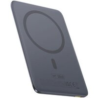 Внешний аккумулятор Baseus PicoGo AM41 Ultra-Slim Magnetic Power Bank 5000mAh (серый) - Превью изображения №2 — Интернет-магазин Time-Shop