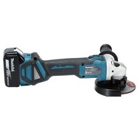 Угловая шлифмашина Makita DGA511RTJ (с 2-мя АКБ 5 Ач, кейс) - Превью изображения №8 — Интернет-магазин Time-Shop