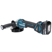 Угловая шлифмашина Makita DGA511RTJ (с 2-мя АКБ 5 Ач, кейс) - Превью изображения №5 — Интернет-магазин Time-Shop