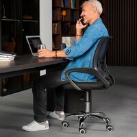Офисное кресло byRoom Office Staff VC6001-B (черный) - Превью изображения №10 — Интернет-магазин Time-Shop