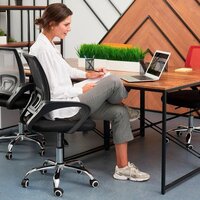 Офисное кресло byRoom Office Staff VC6001-B (черный) - Превью изображения №9 — Интернет-магазин Time-Shop