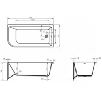 Ванна BelBagno BB712-1500-730-L - Превью изображения №9 — Интернет-магазин Time-Shop
