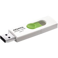 USB Flash ADATA UV320 32GB (белый/зеленый) - Превью изображения №2 — Интернет-магазин Time-Shop