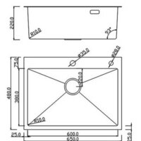 Кухонная мойка Roxen Simple 560220-65 - Превью изображения №14 — Интернет-магазин Time-Shop